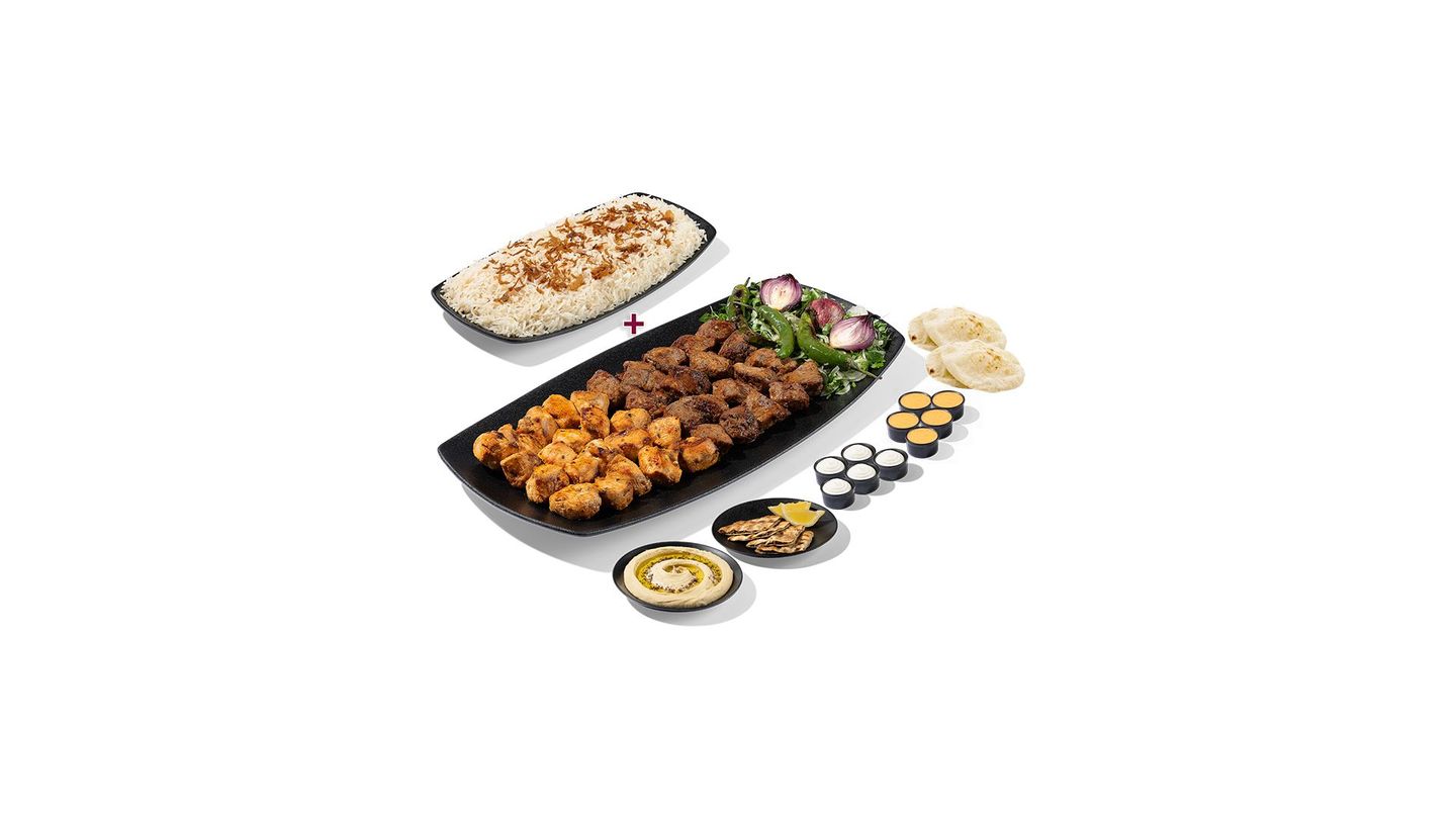 Quattro Plus Meal Mix Meat Cubes & Shish Tawook