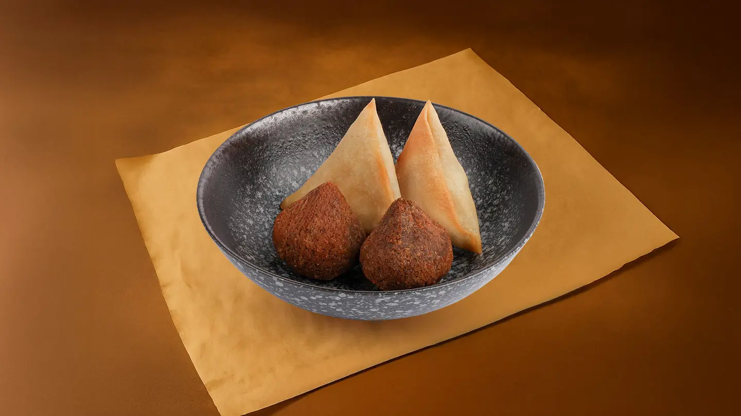 Mix Meat Keba And Cheese Sambousa