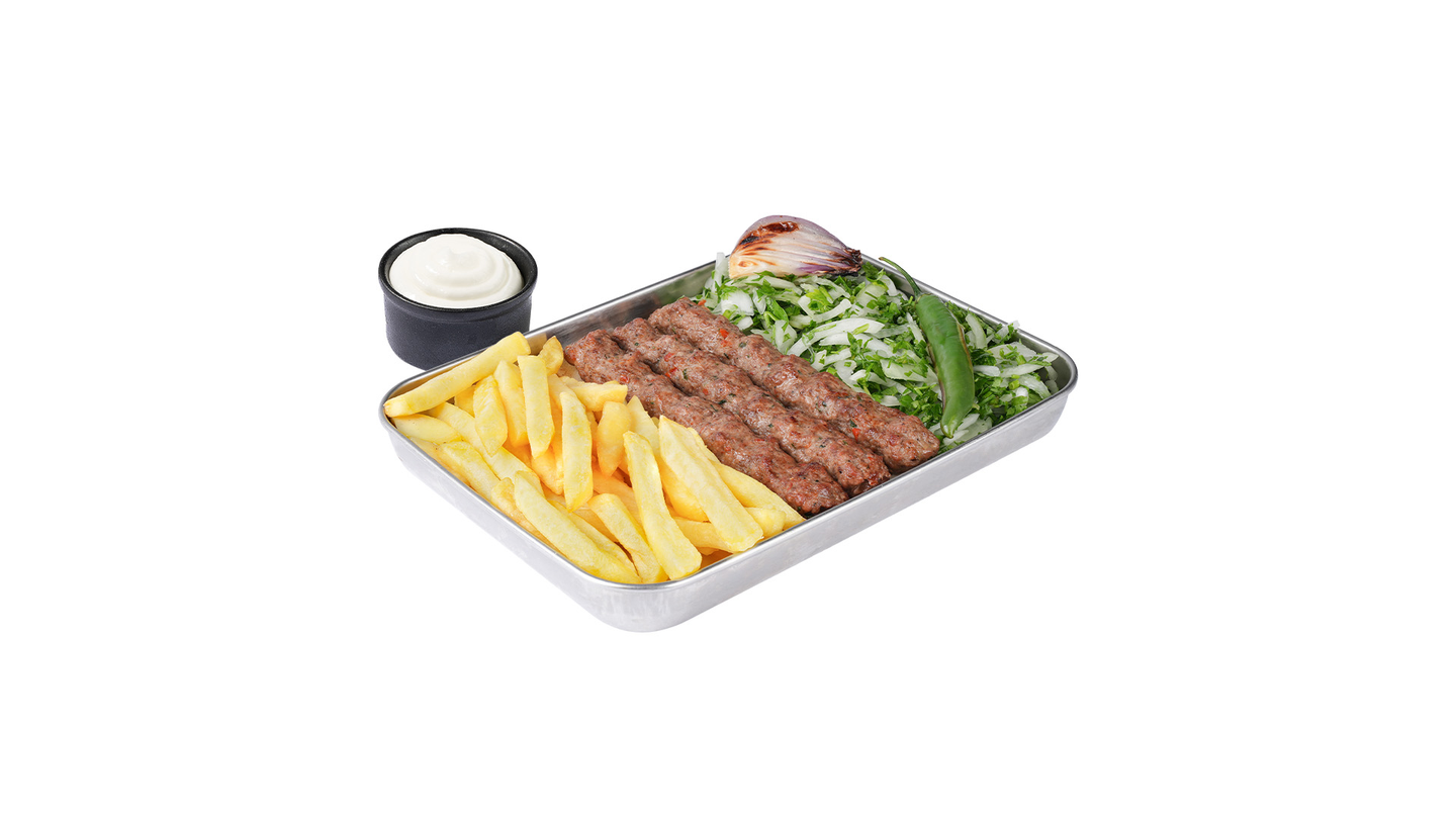 Halabi Kebab Plate