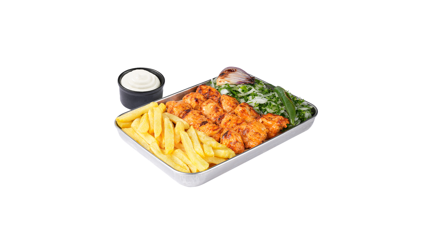 Shish Tawook Plate