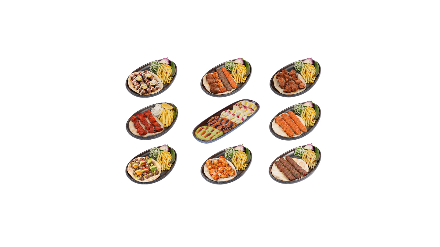 Choose And Mix 8 Plates