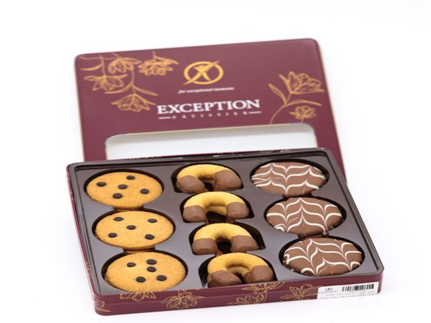 Sable Biscuits Square Metal Box