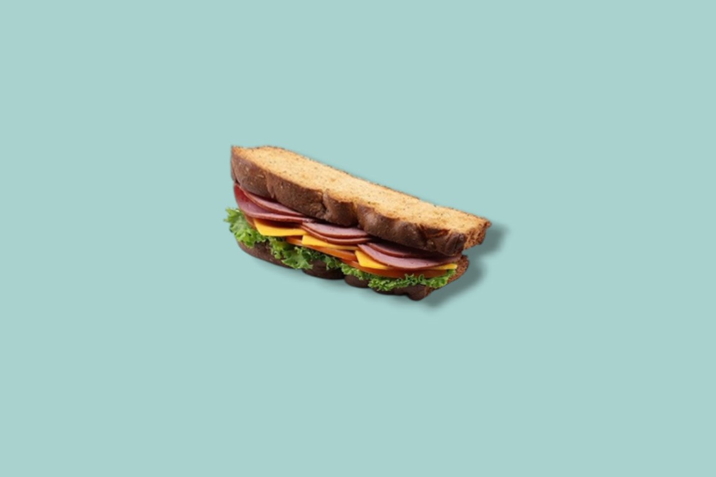 Smoked Roast Beef And Cheddar Sandwich