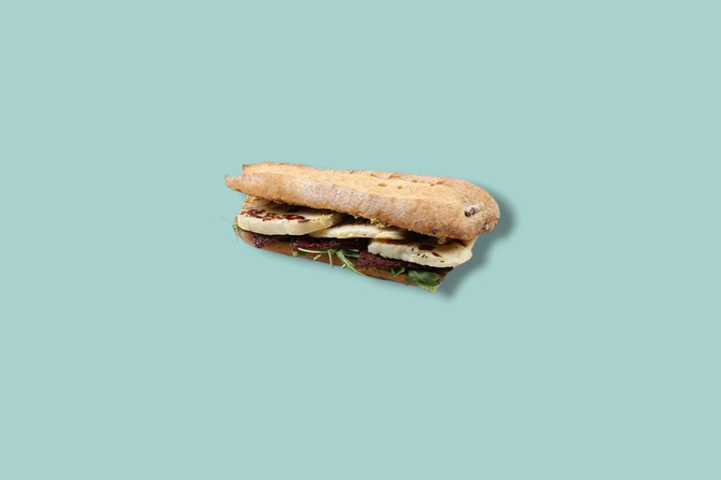 Emmental And Buffalo Cheese Sandwich