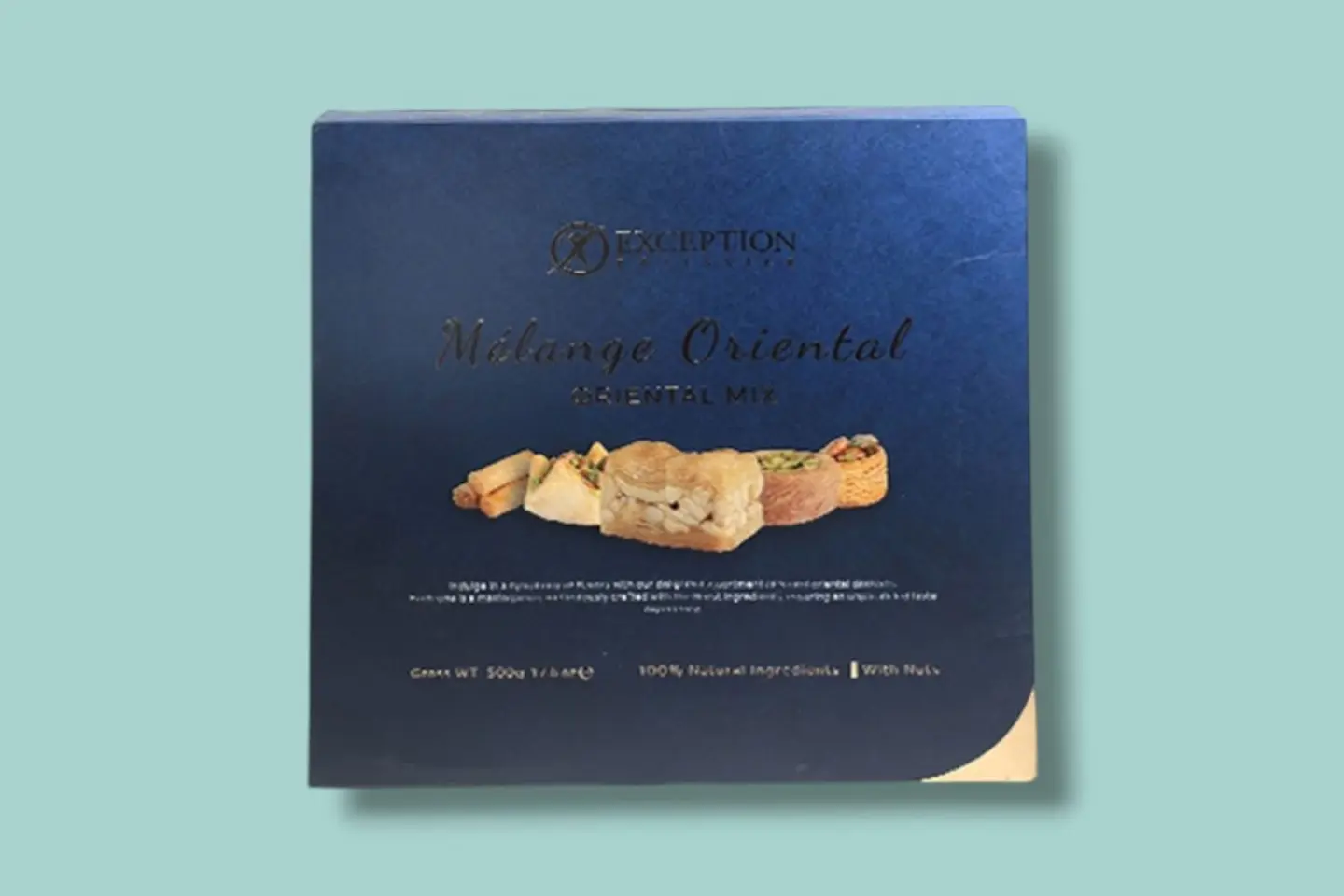 علبه بقلاوه 500 جرام