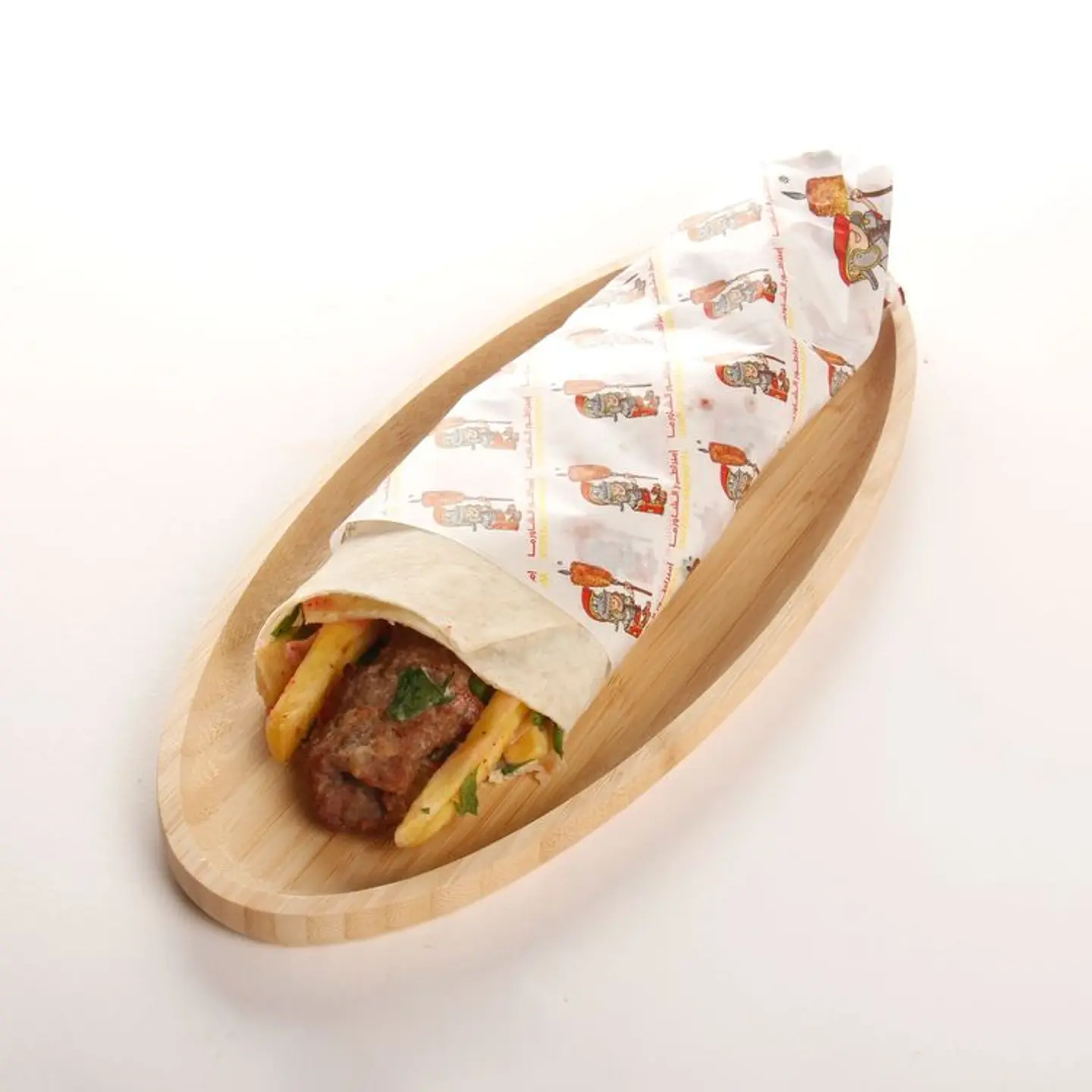 ساندوتش أوصال لحم