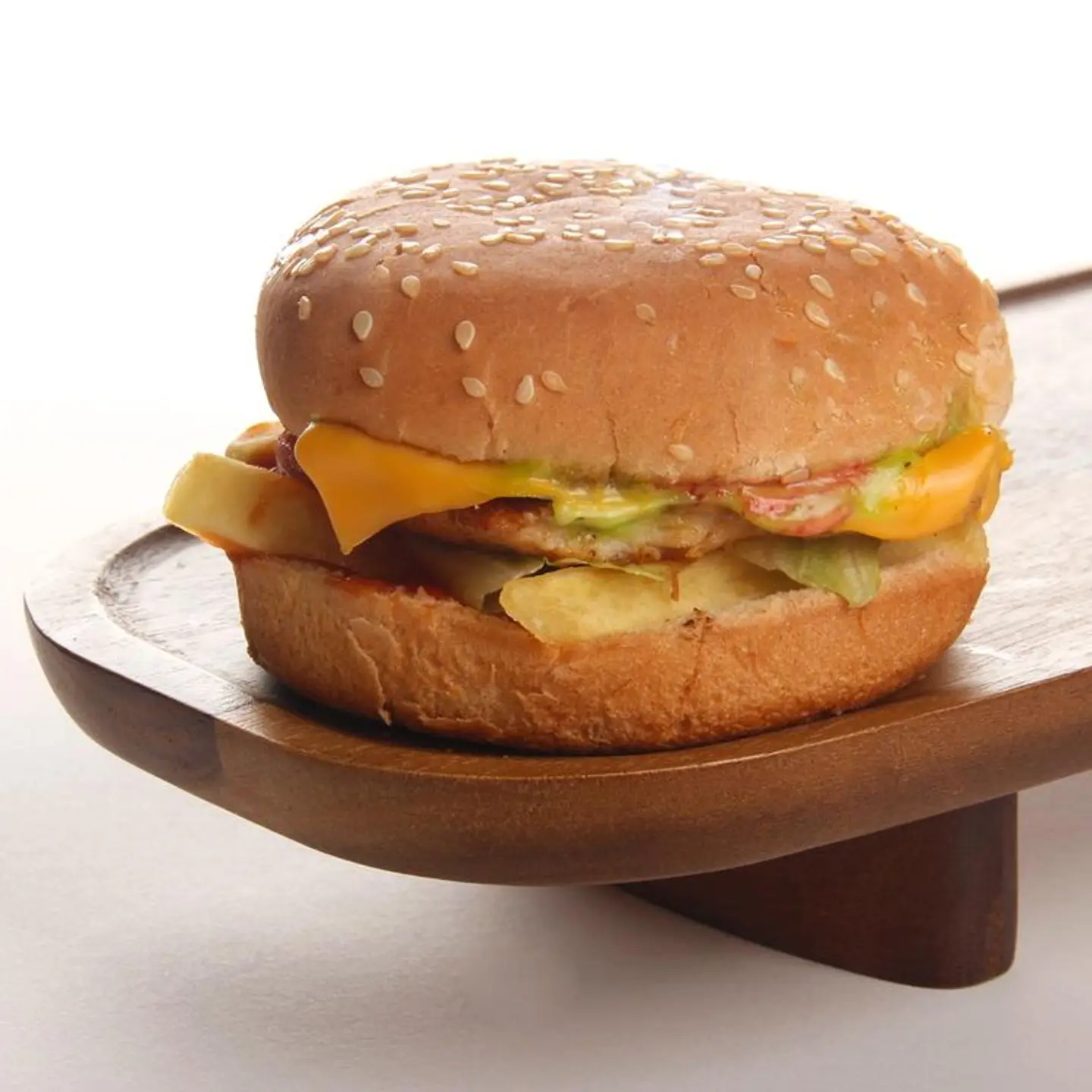 Chicken Breast Burger Em