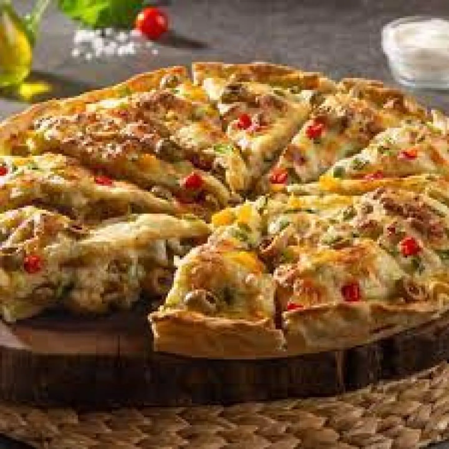 دجاج بالجبن