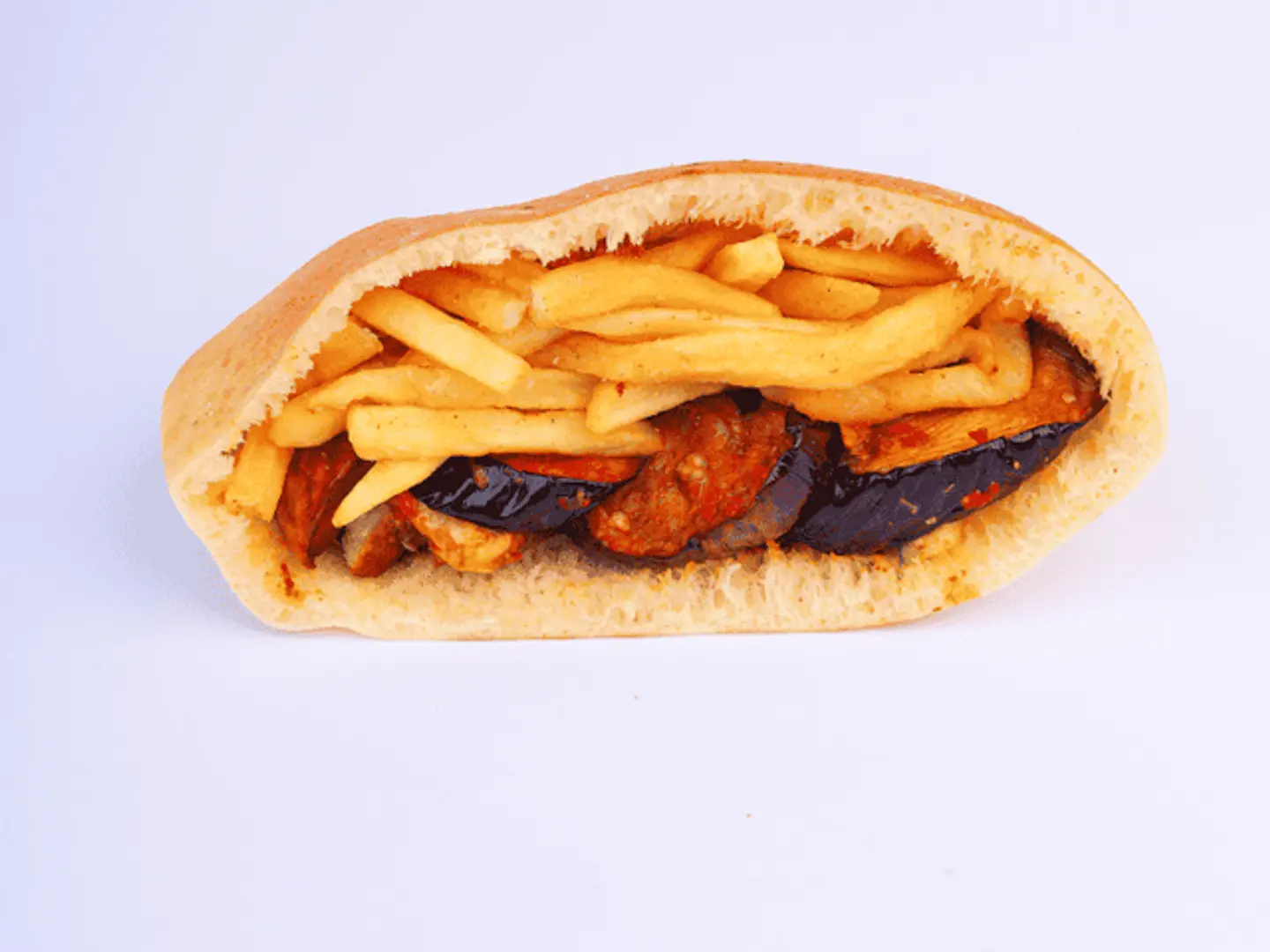 بطاطس فارم باذنجان