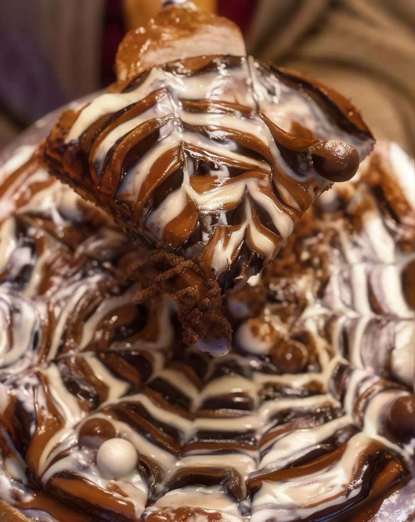 بيتزا نوتيلا وسط ايطالي