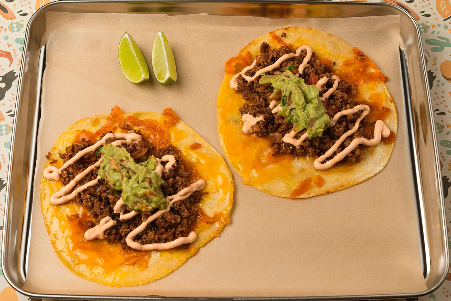 تاكو لحم مفروم