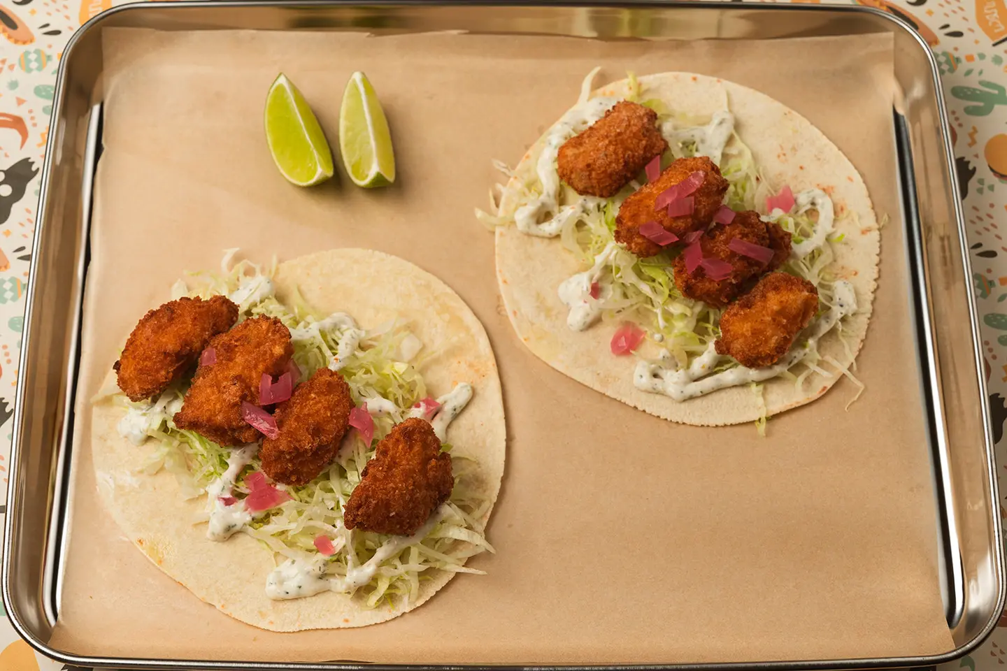 تاكو الساحل المقرمش