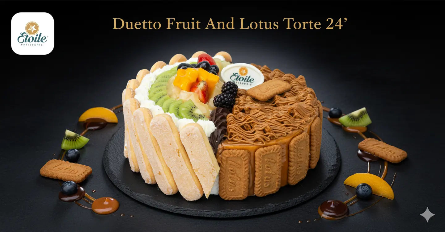 Duetto Fruit And Lotus Torte 24