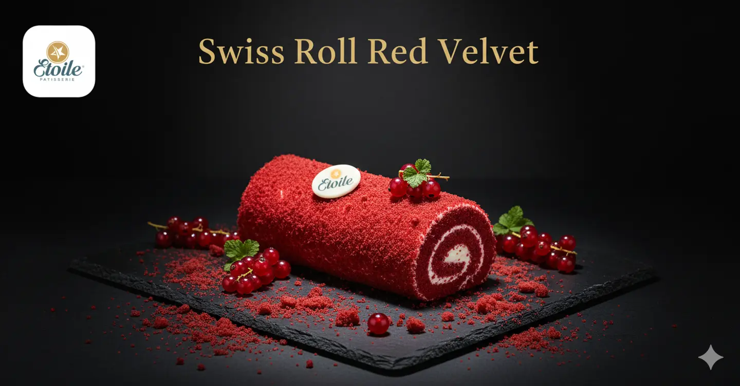 تورتة سويسرول ريدفيلفت