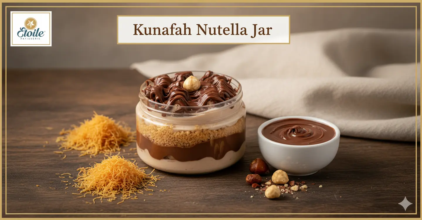 Kunafah Nutella Jar