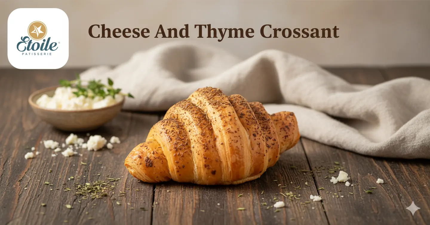 Cheese And Thyme Croissant