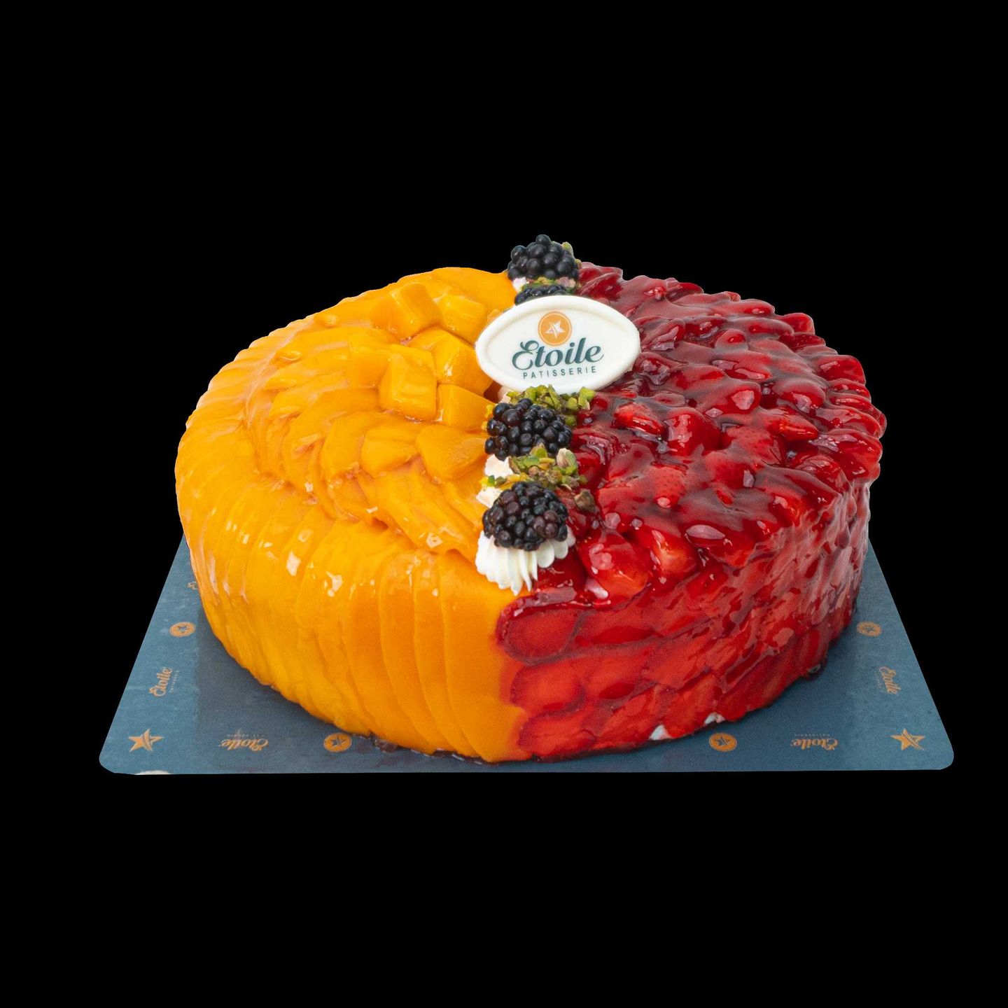 Mango And Strawberry Cake 24