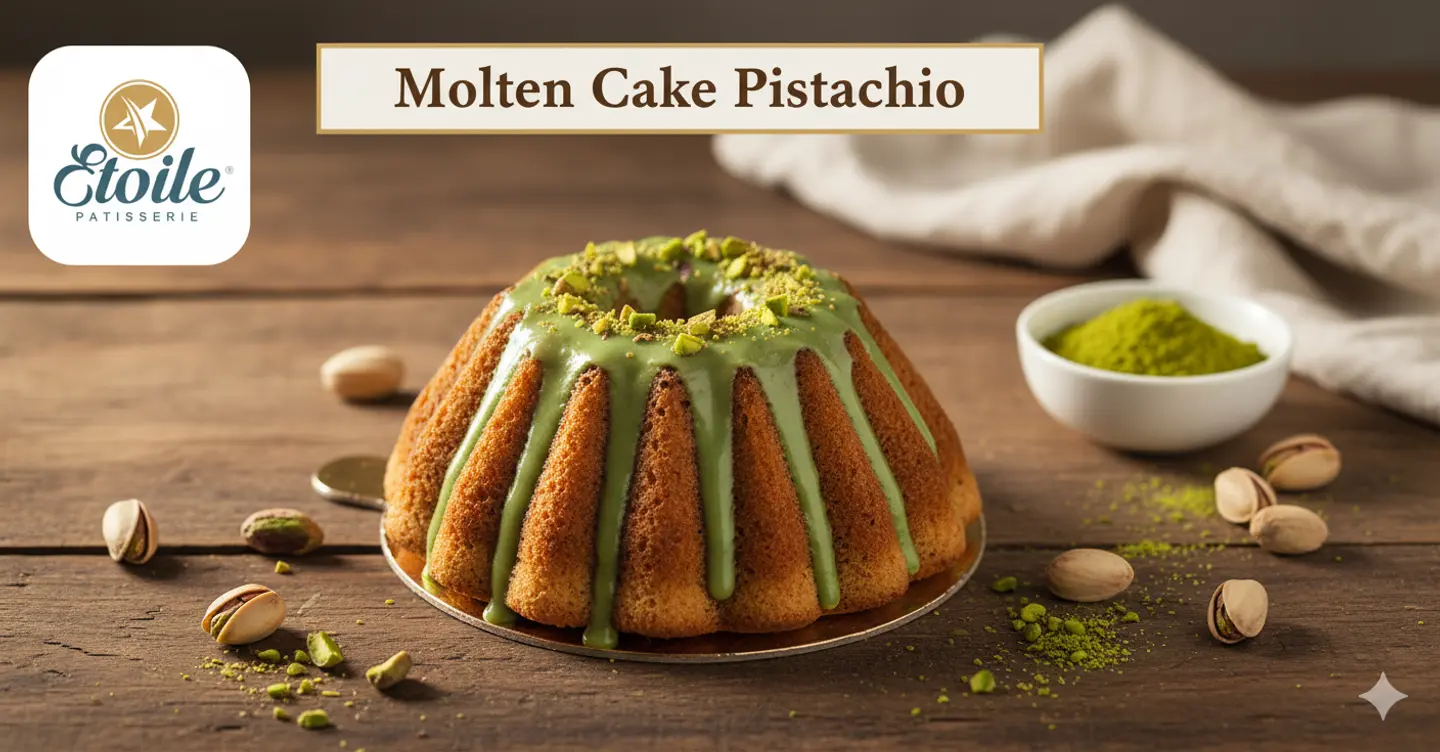 Molten Cake Pistachio