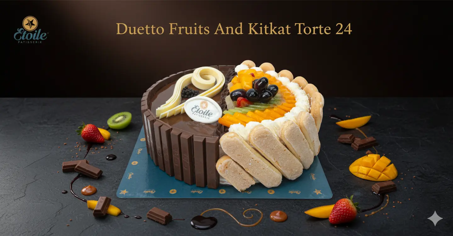 تورتة دويتو فروتس & كيت كات 24