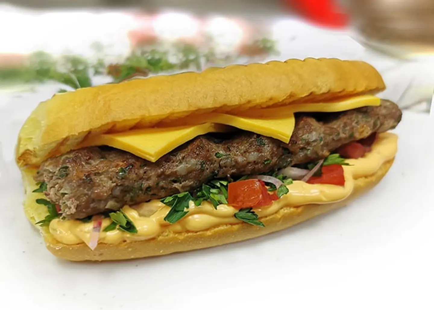 مشوي لحم بريوش