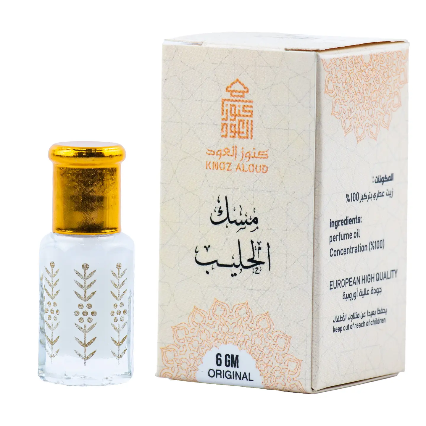 كنوز العود مسك الحليب كنوز 6جم