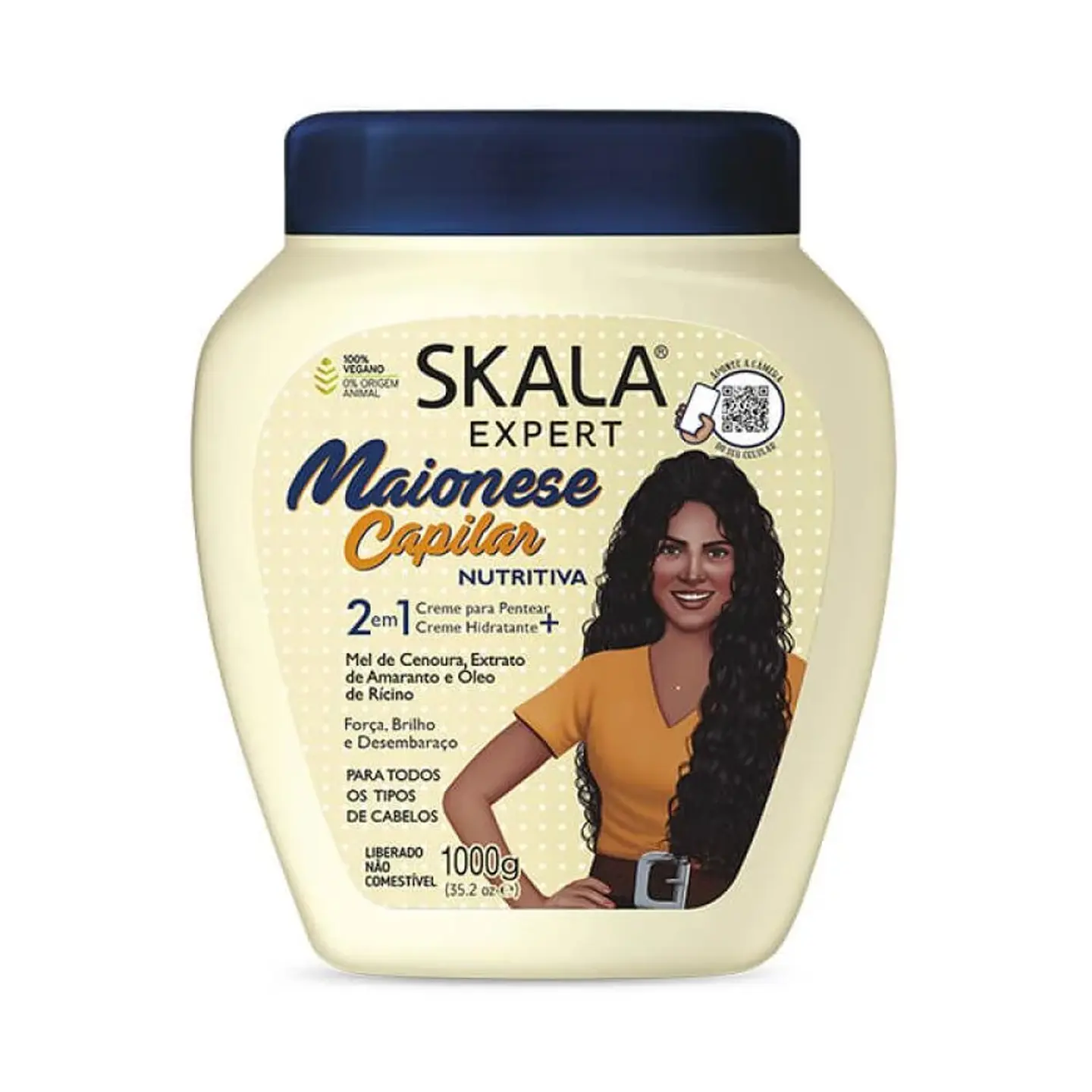 سكالا كريم مايونيزترطيب وفك تشابك الشعر 1000جم