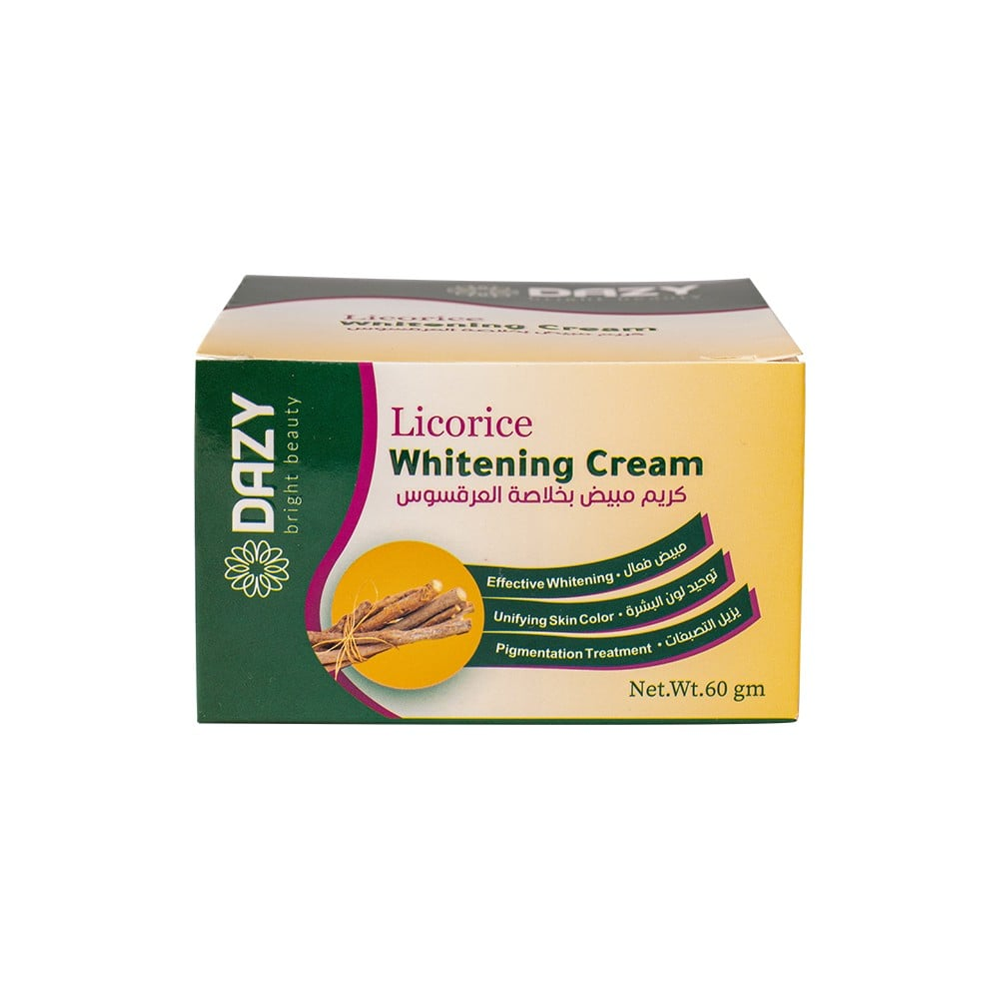 دازى كريم مبيض بخلاصه العرقسوس 60جم