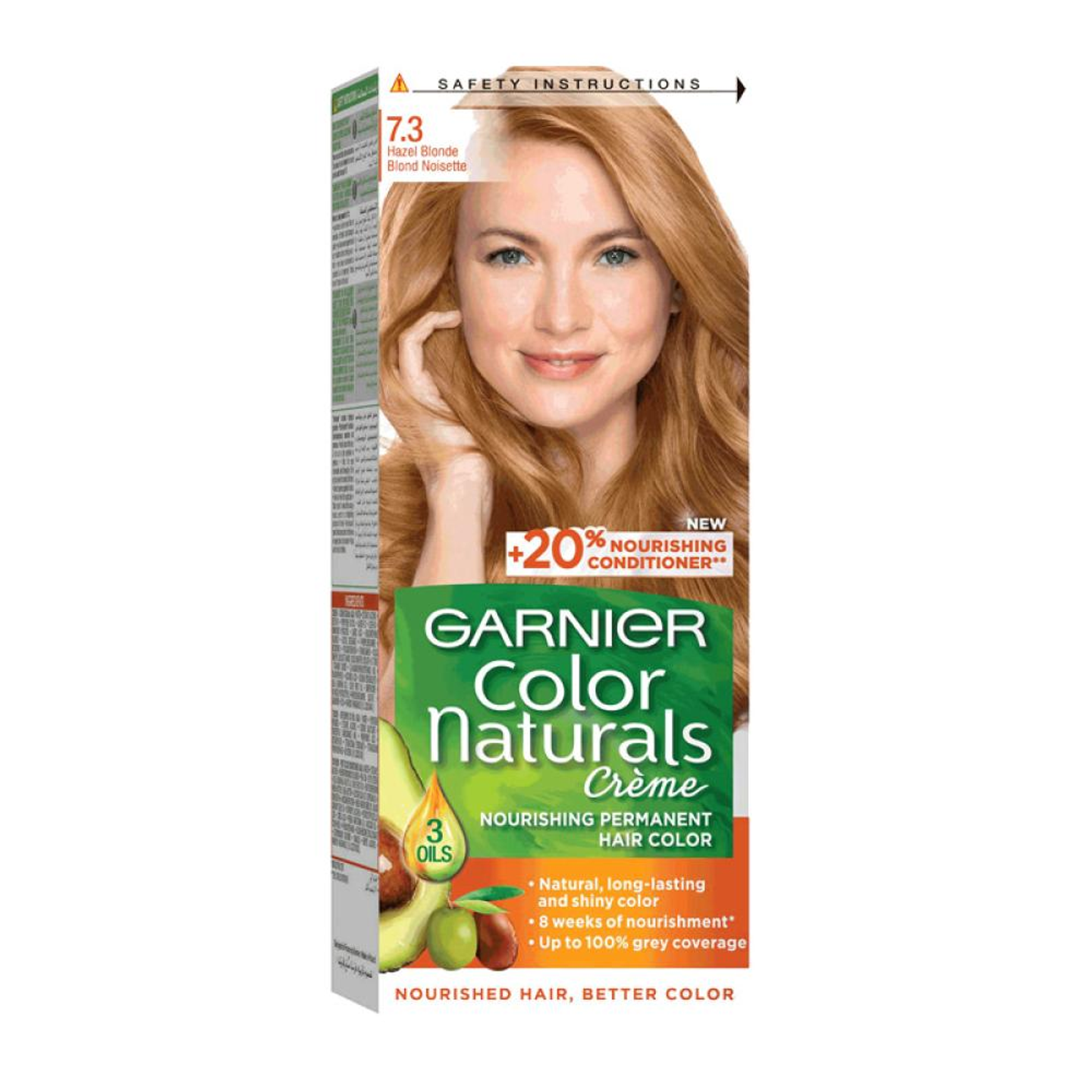 غارنيه صبغه شعر 7.3 اشقر بيج