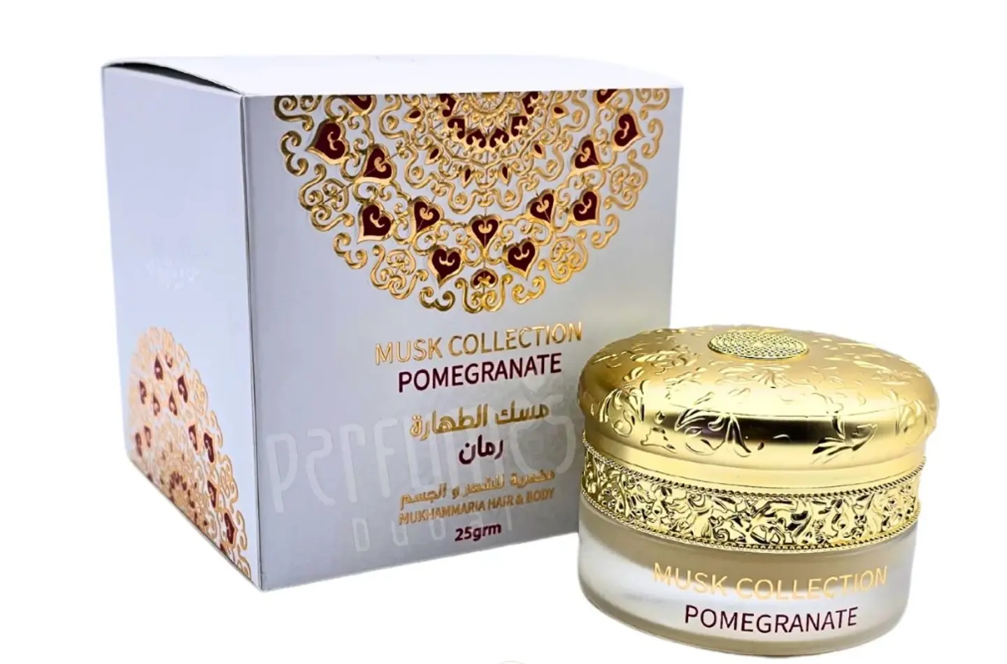 جلف اوركيد مسك مخمريه للجسم بالرمان 25جم