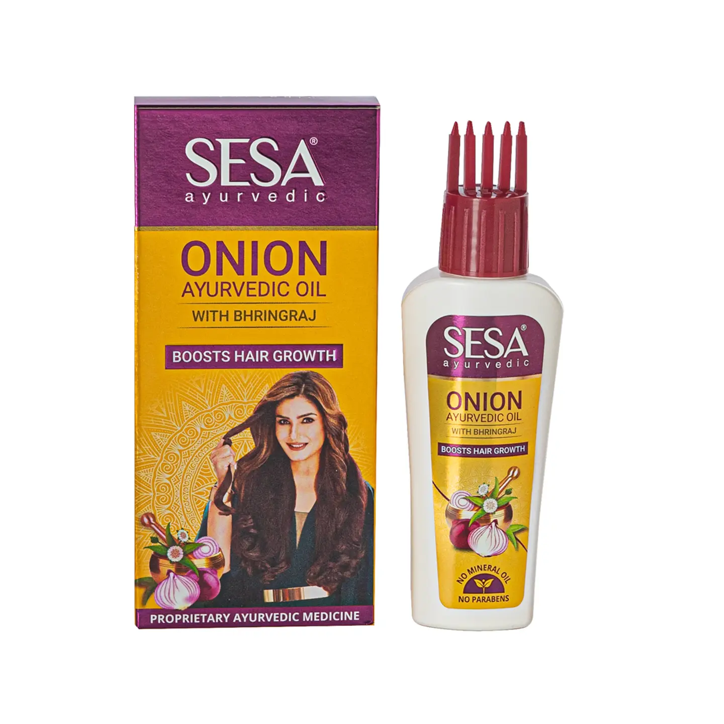 سيسا زيت لتطويل الشعر بالبصل 100مل