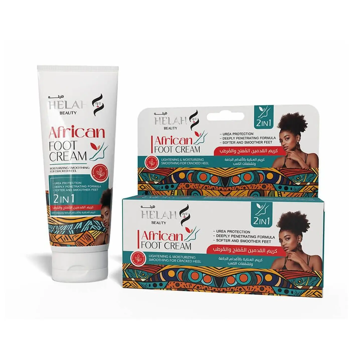 هيله كريم ترطيب وتفتيح القدمين الافريقى75مل