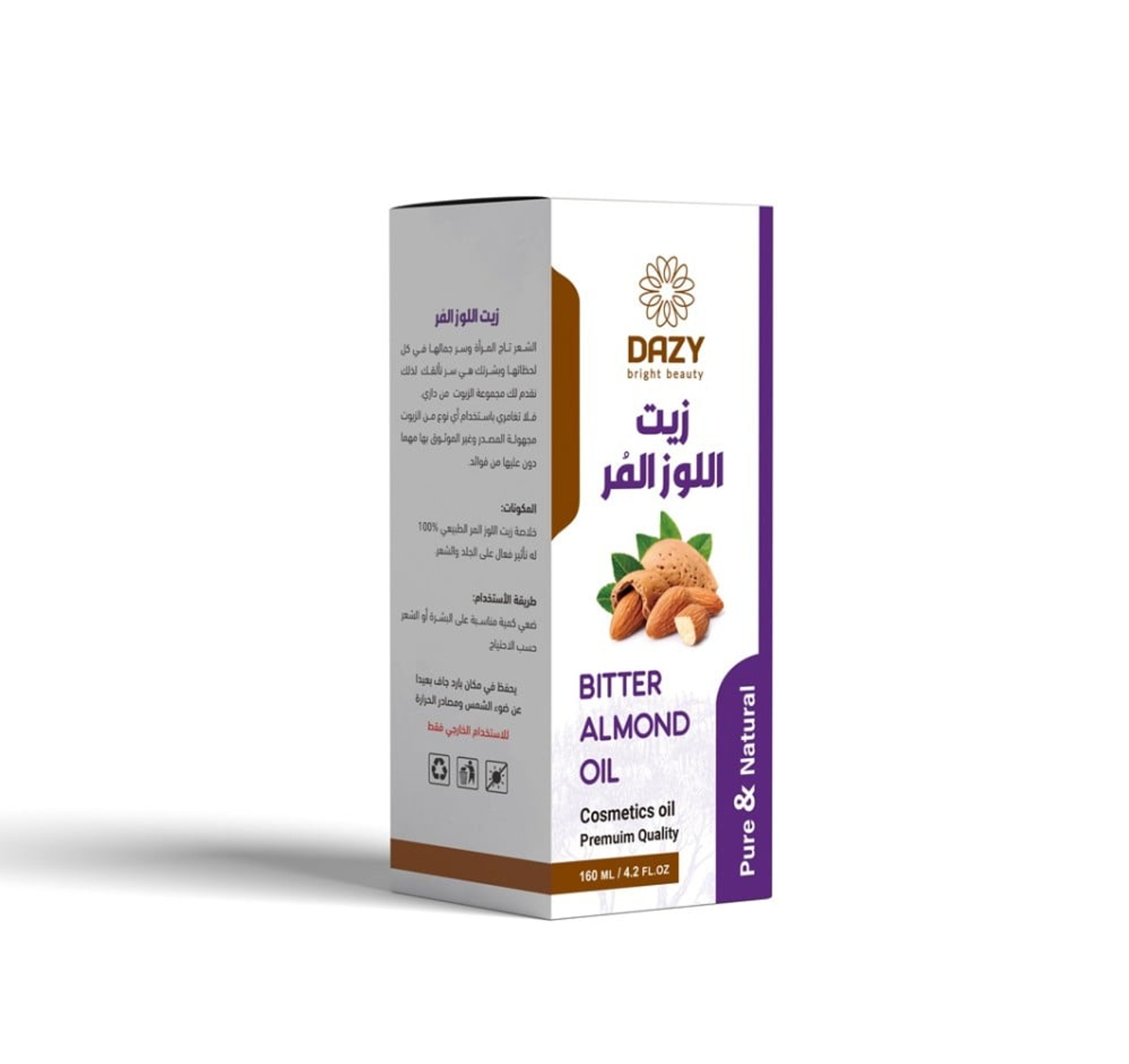 دازى زيت اللوز المر 160مل