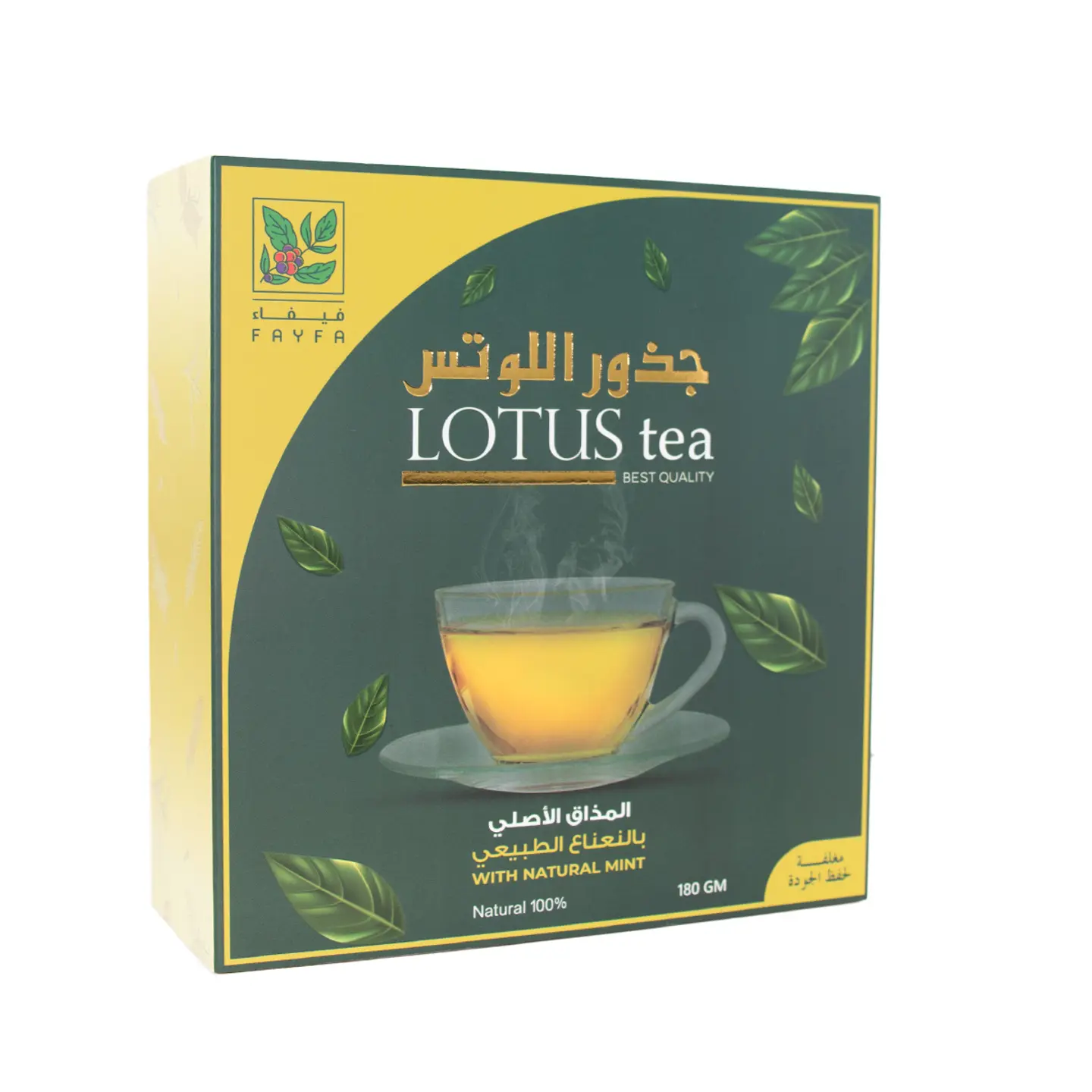 فيفاء مشروب جذور اللوتس بالنعناع 60كيس