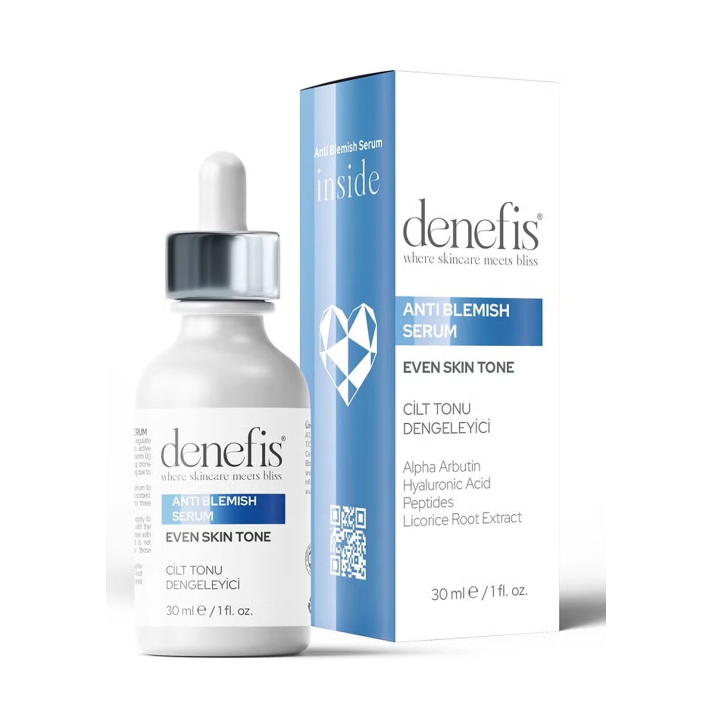 Denives Anti Imperfections & Unifying Skin Tone Serum 30 Ml