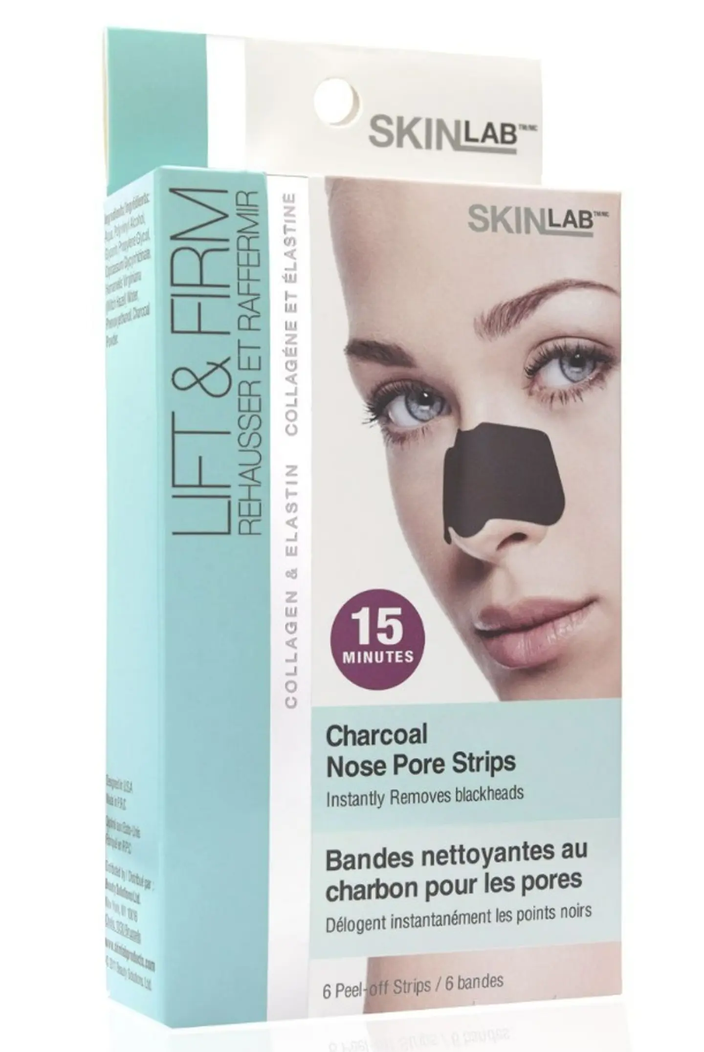 سكين لاب لاصقات تنظيف الانف بالفحم