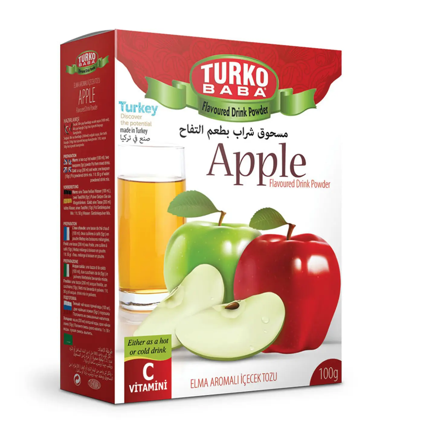 تروكوبابا مشروب التفاح ناعم 300جم