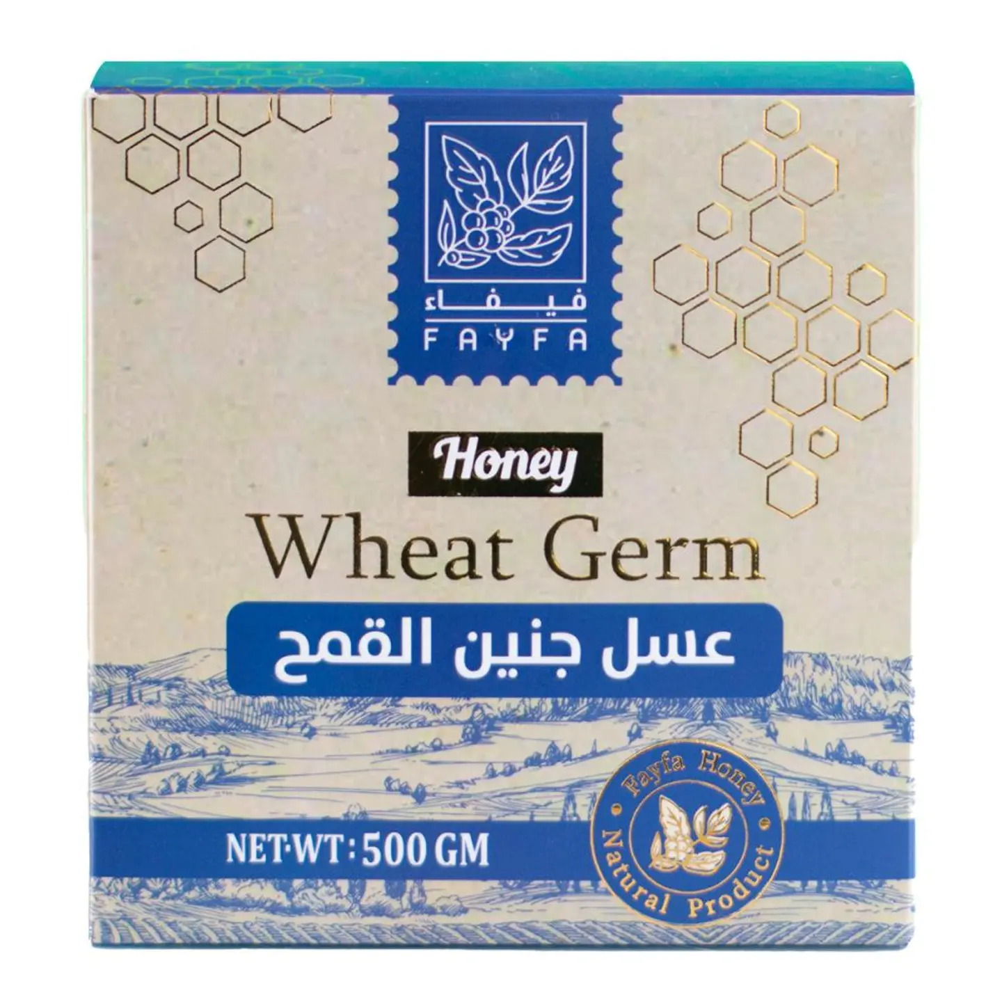 فيفاء عسل جنين القمح رجالي 500جم