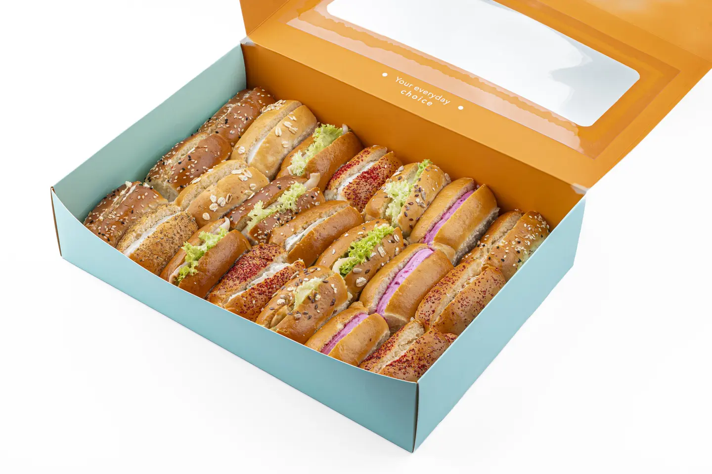 Mini Sandwich Box   Large Size