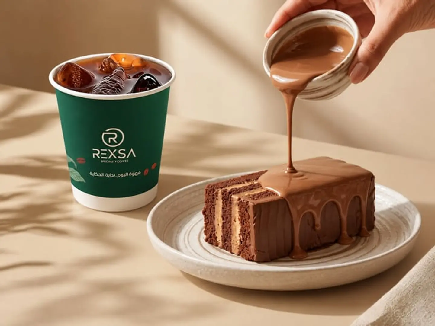 Coffee Day With London Cake