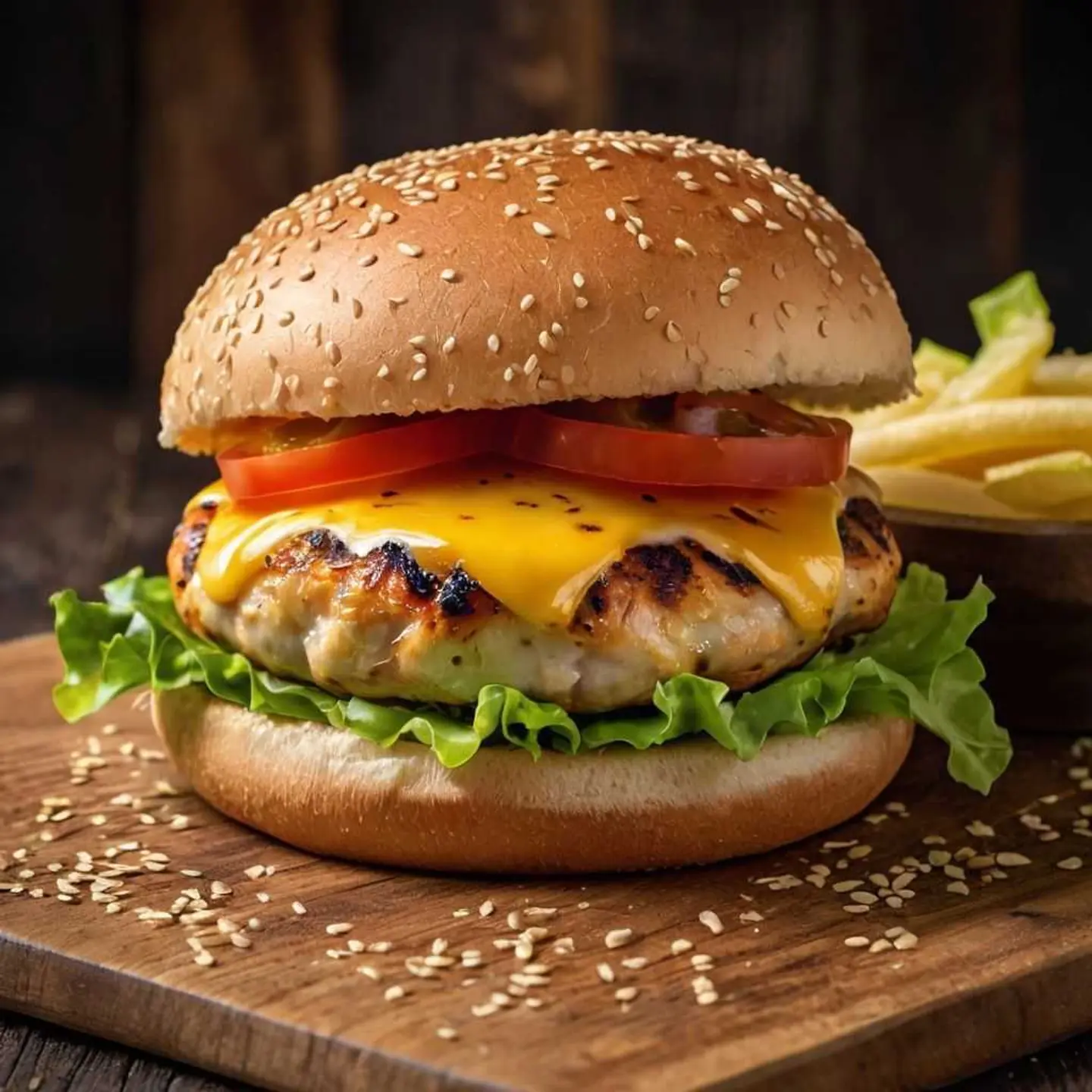 Griild Chicken Burger