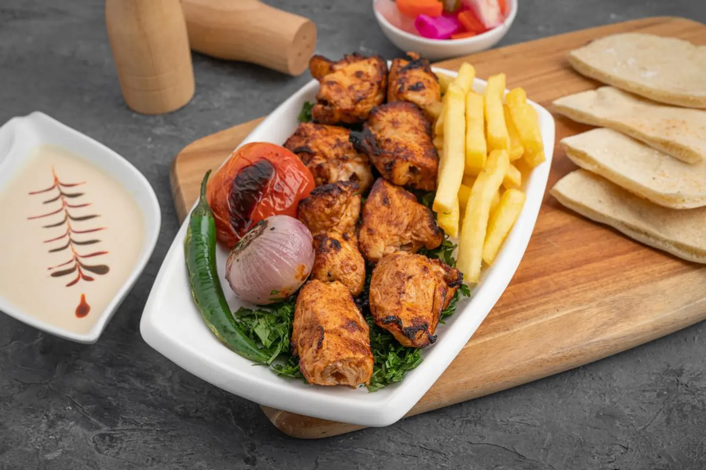A Quarter Of A Kilo Of Shish Tawook