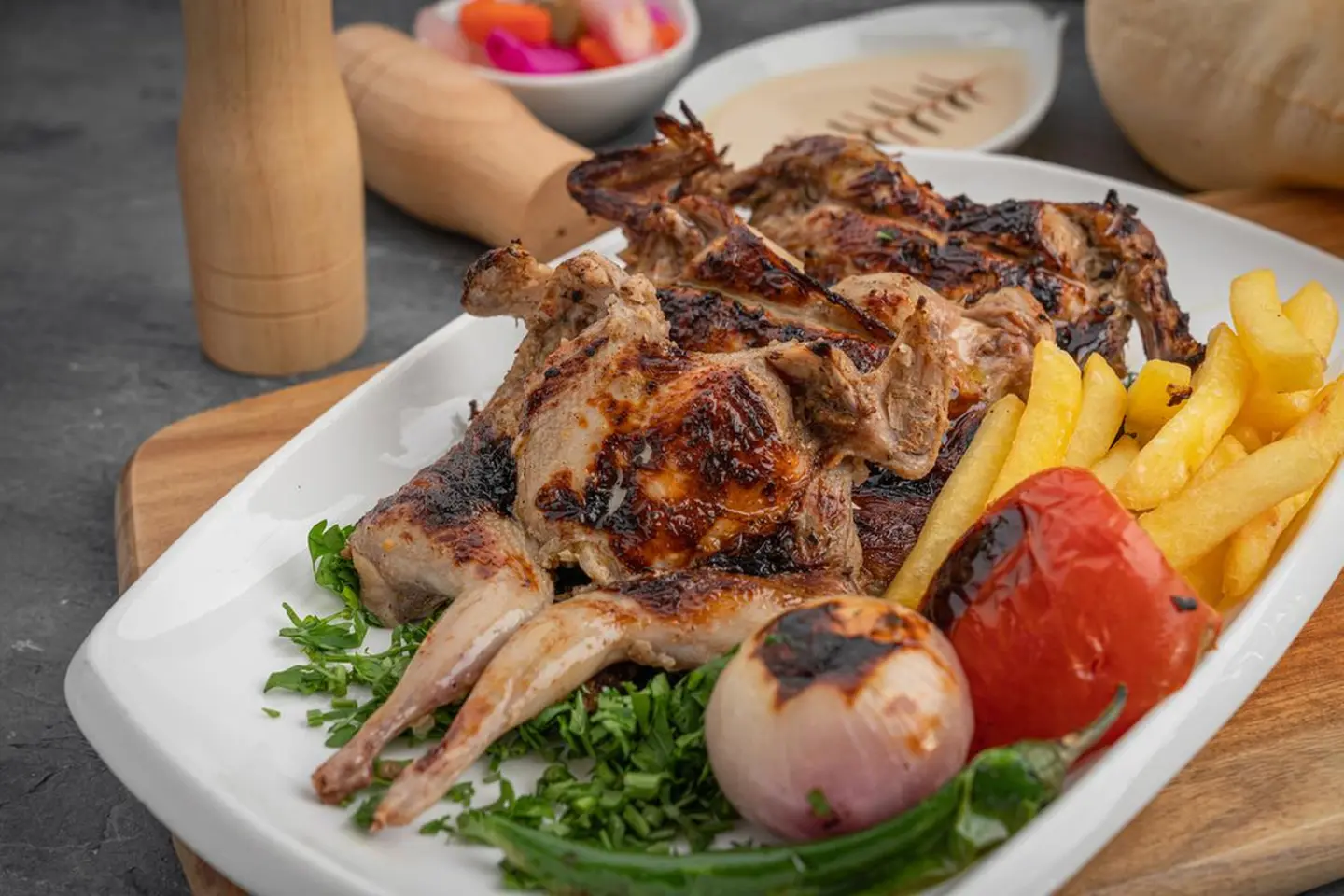 Grilled Quail (3 Pieces)