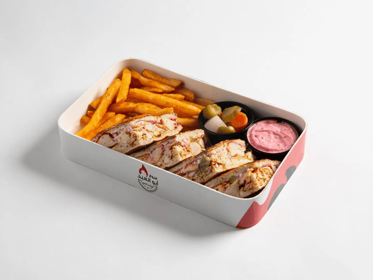 وجبة الكعكة مسحب كبير