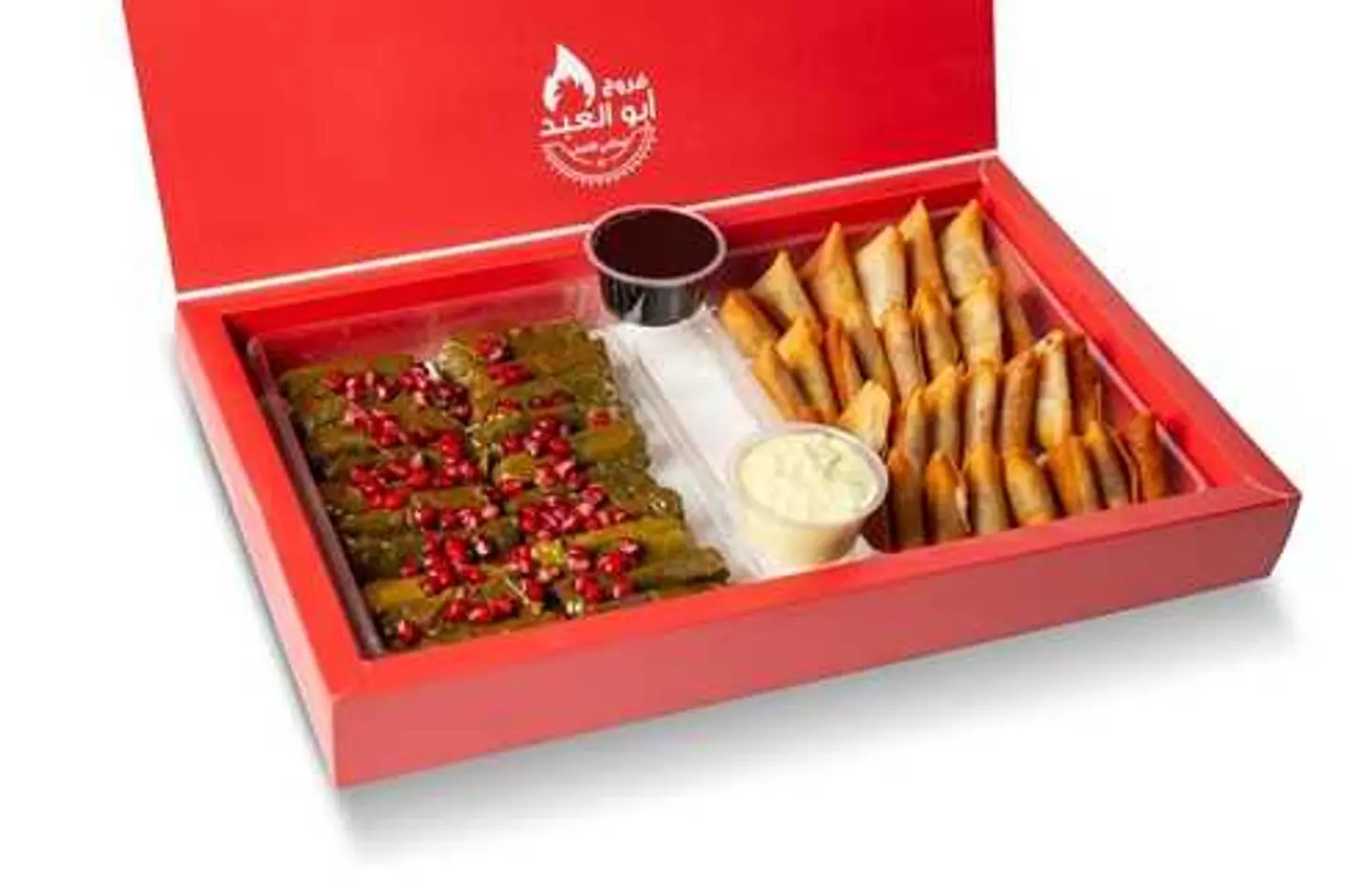 بوكس مكس سبموسة مسخن & ورق عنب