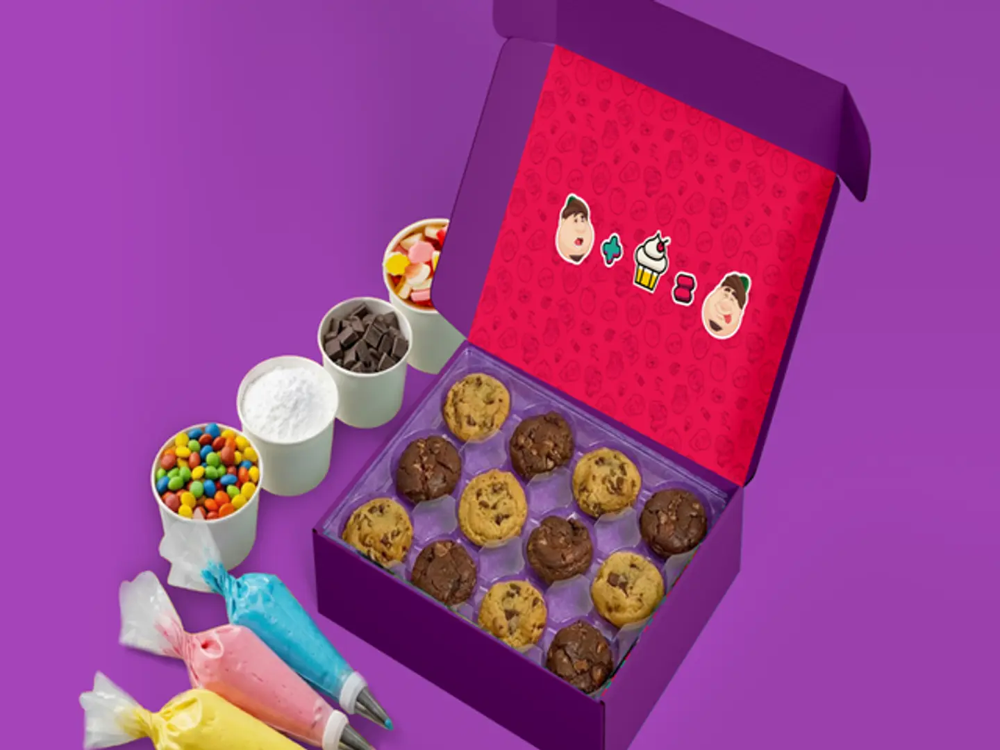 Mix Cookies Kids Box (12 Pcs)
