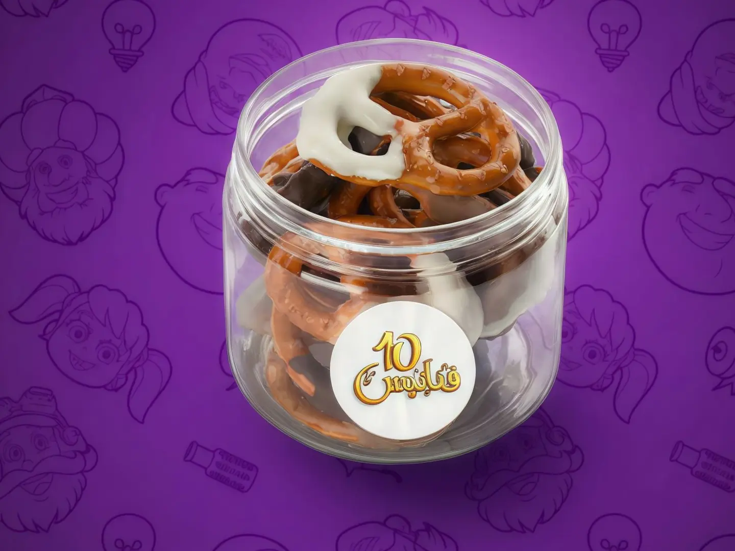 بريتزلز شوكولاتة