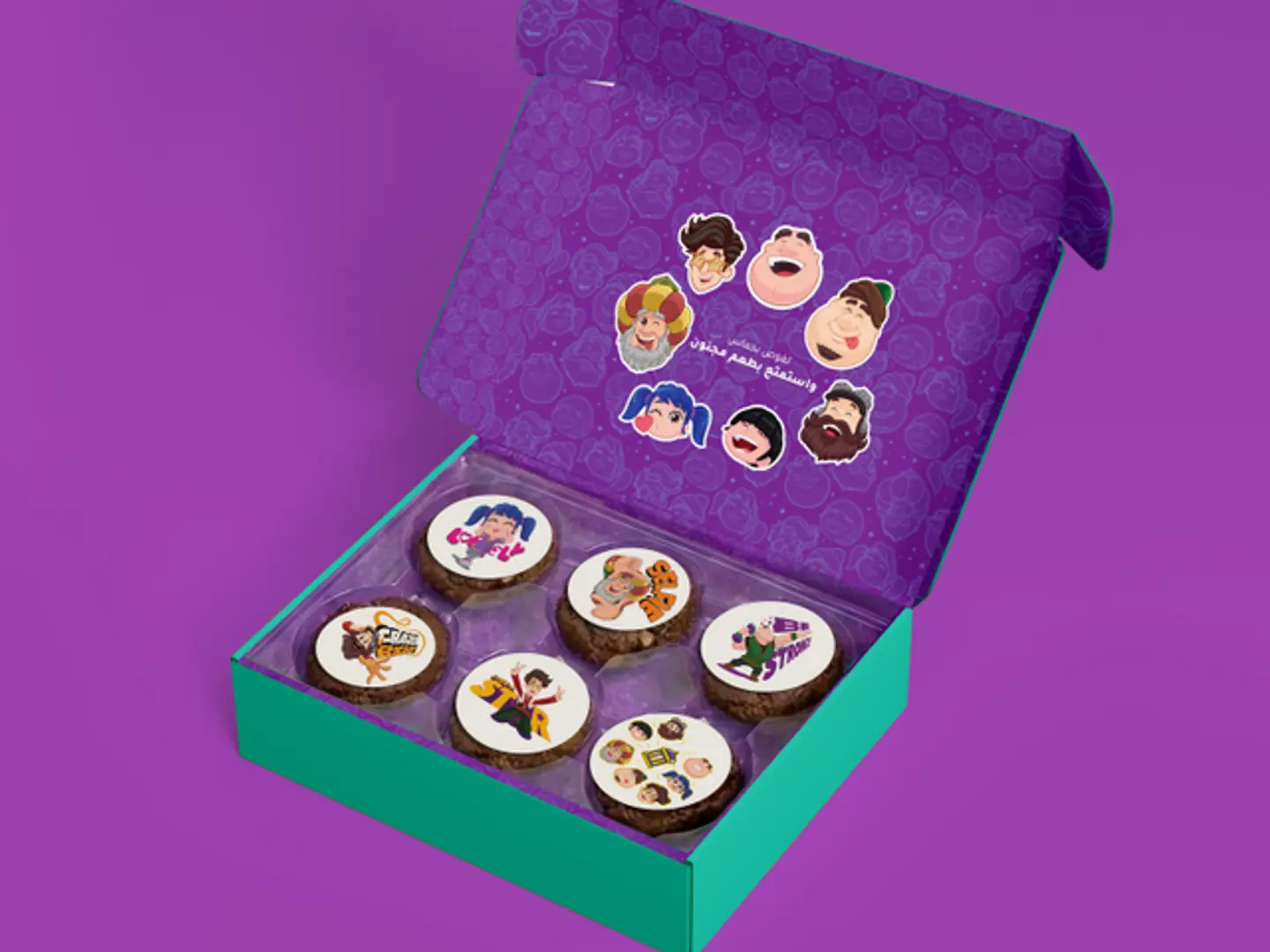 بوكس كوكيز فنانيس سيجنتشر كبير (٦ قطع)