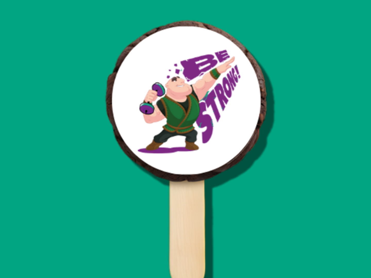 كوكي لولي بوب عضلات