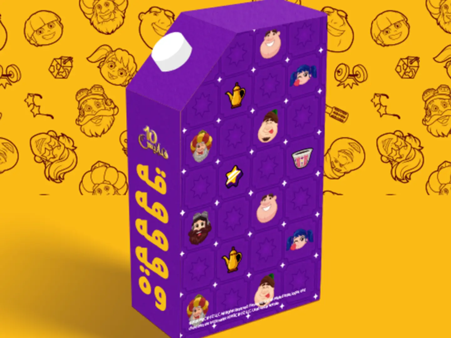 دلة قهوة سعودية كرتونية