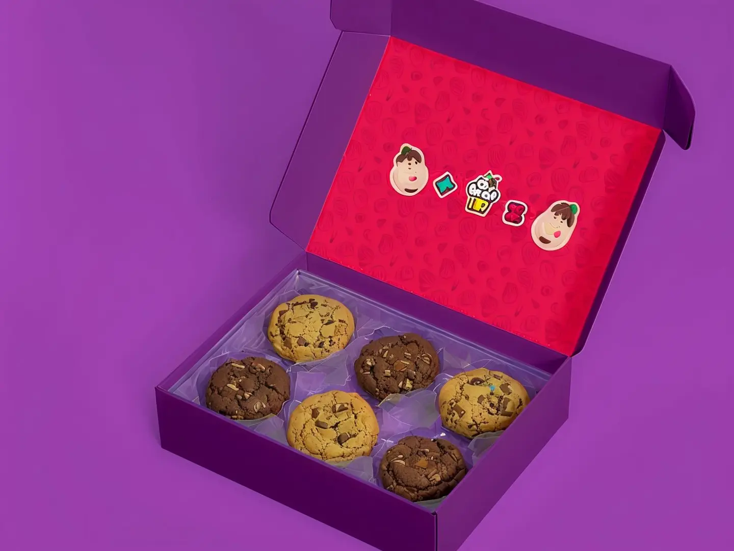 بوكس كوكيز مشكل كبير (٦ قطع)